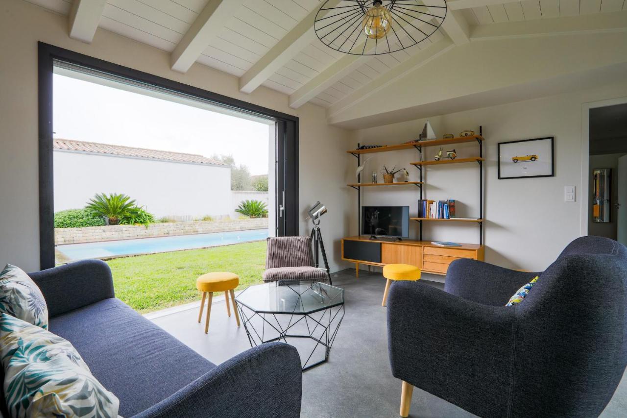 Belle Maison Pour Un Sejour A 10 Personnes Au Coeur De L'Ile De Re Le Bois-Plage-en-Ré エクステリア 写真