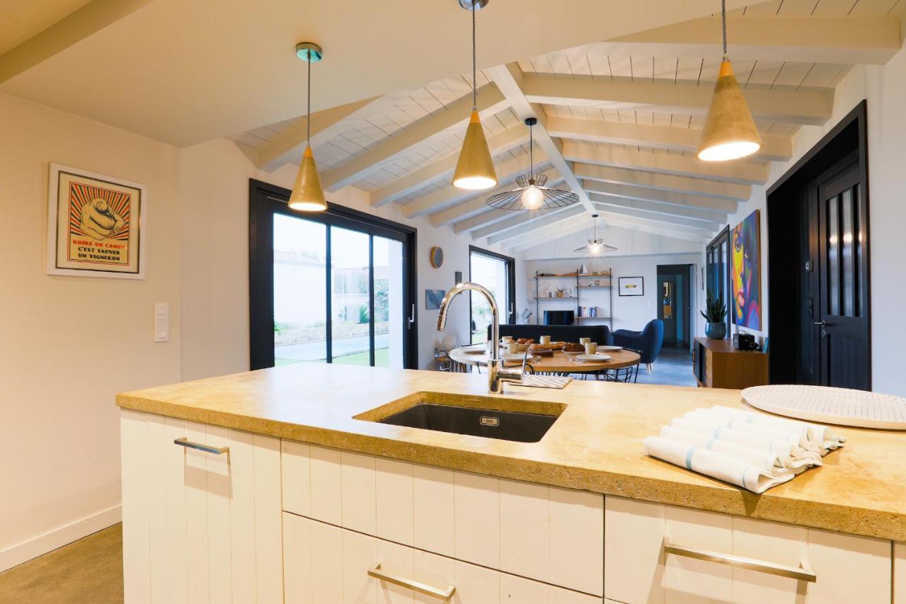 Belle Maison Pour Un Sejour A 10 Personnes Au Coeur De L'Ile De Re Le Bois-Plage-en-Ré エクステリア 写真